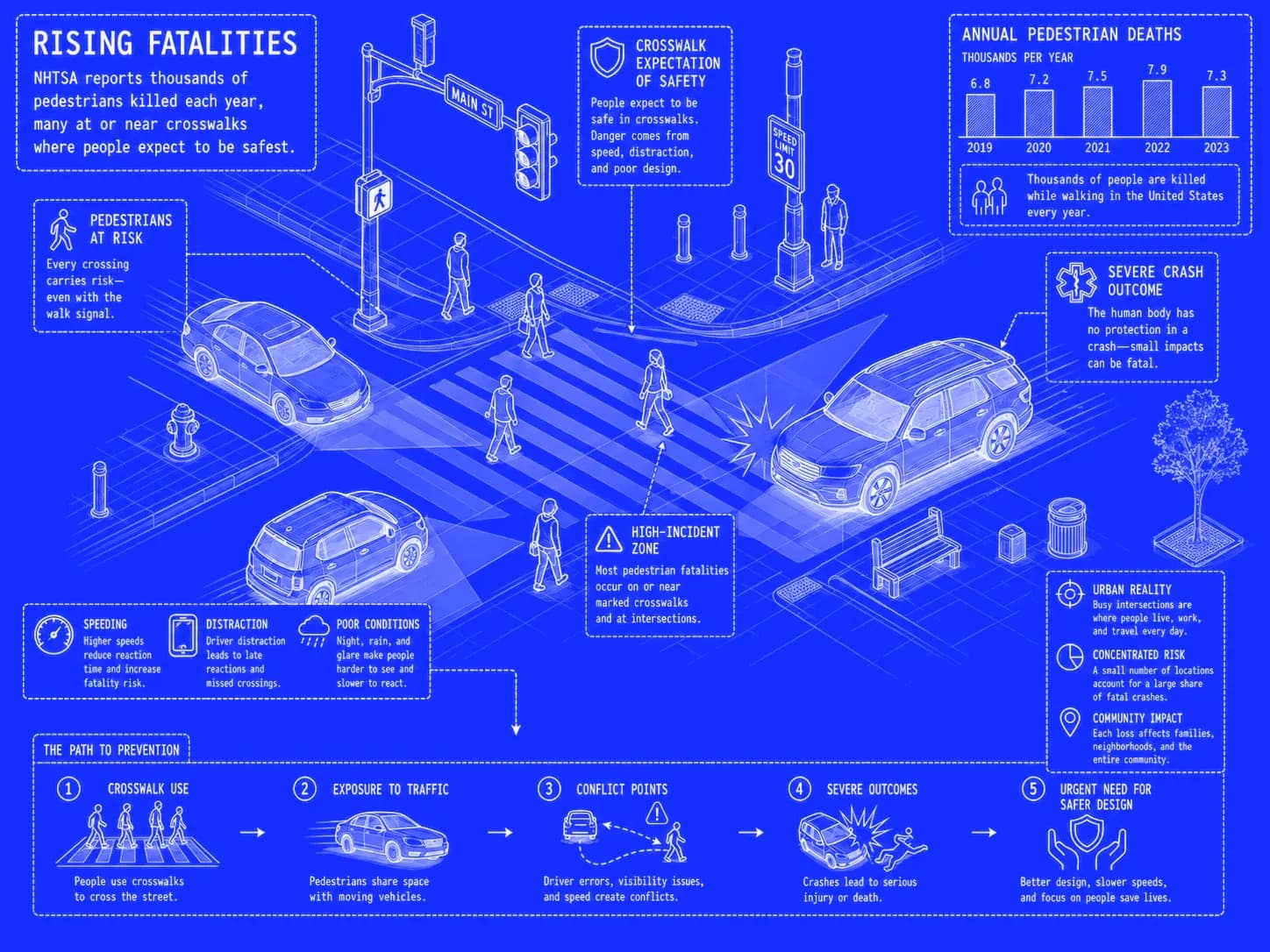 Panel: Rising fatalities